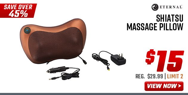 Eternal Shiatsu Massage Pillow