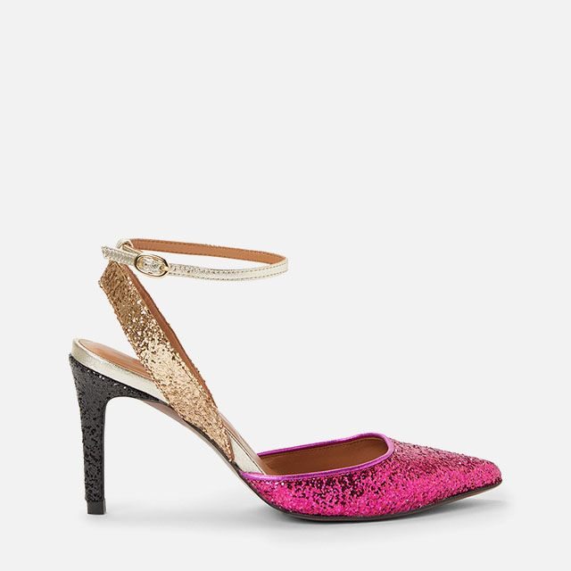 AND/OR Ailey Slingback Stiletto Court Shoes