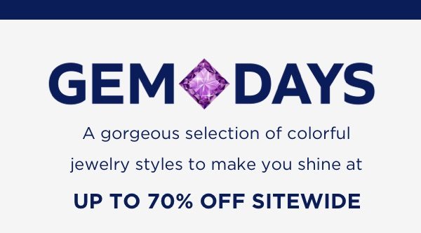 A gorgeous selection of colorful jewelry styles to make you shine at up to 70% off sitewide