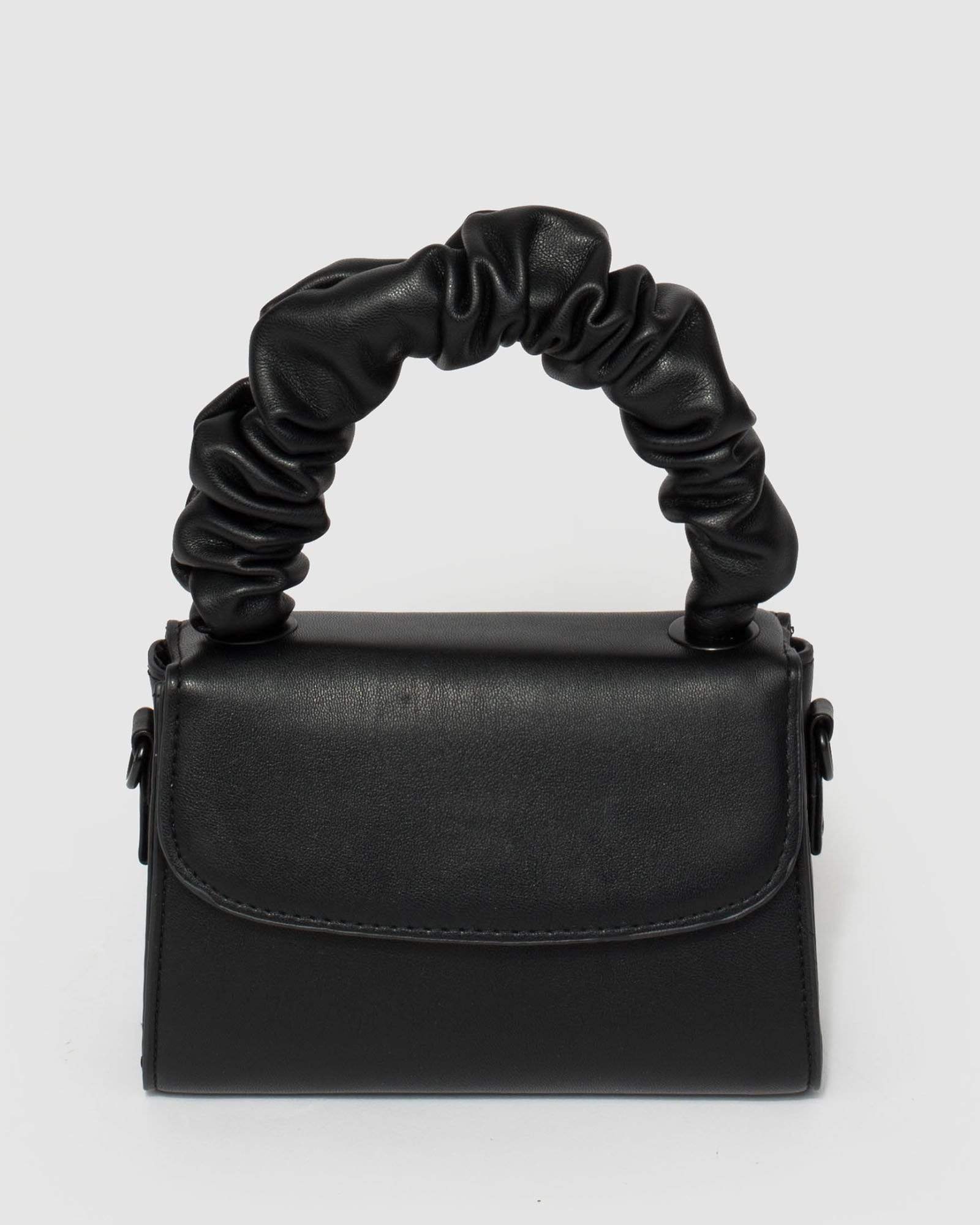 Image of Black Kiki Scrunch Mini Bag