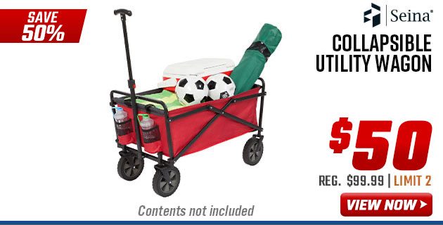 Seina Collapsible Utility Wagon