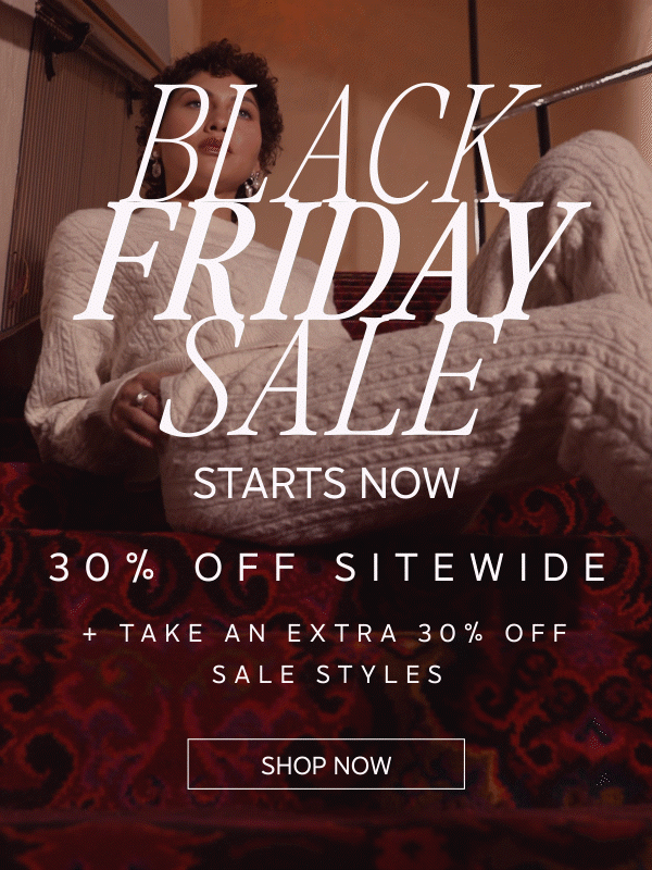 BLACK FRIDAY SALE