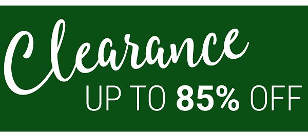 Clearance - Up to 85% off