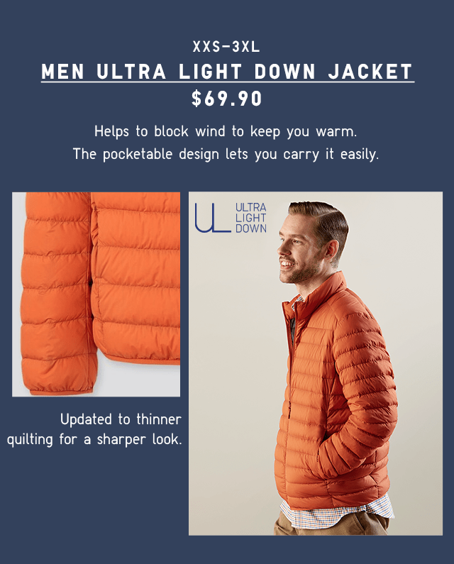 BODY2 PDP2 - MEN ULTRA LIGHT DOWN JACKET