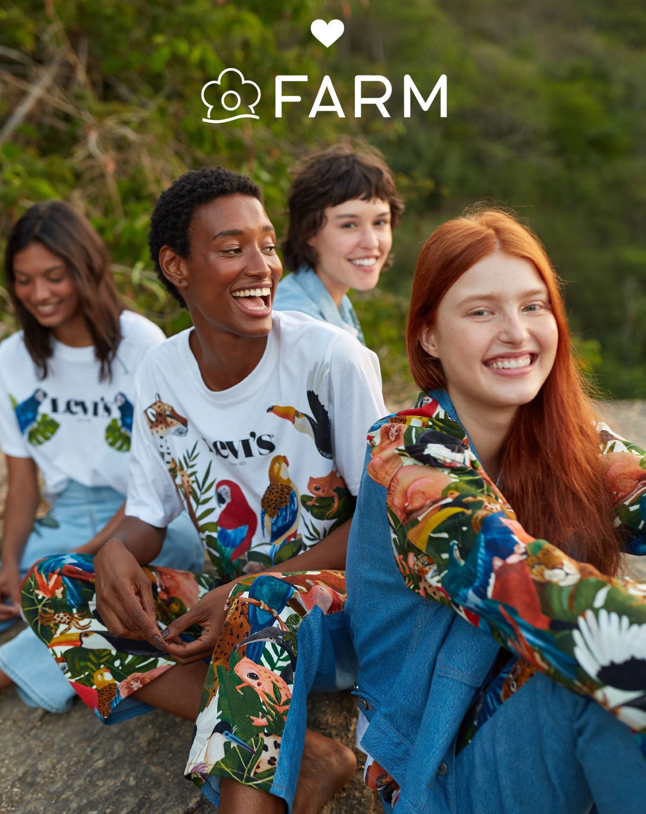 Levi's® x Farm Rio. SHOP THE COLLECTION