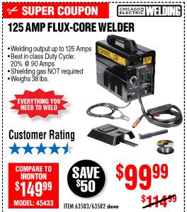 FLUX 125 WELDER