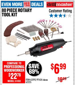 View Rotary Tool Kit 80 Pc