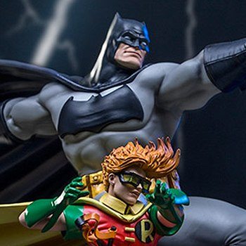 Batman and Robin Deluxe Statue