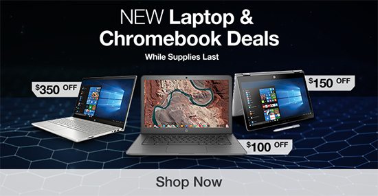 New Laptop and Chromebook Deals! Shop Now