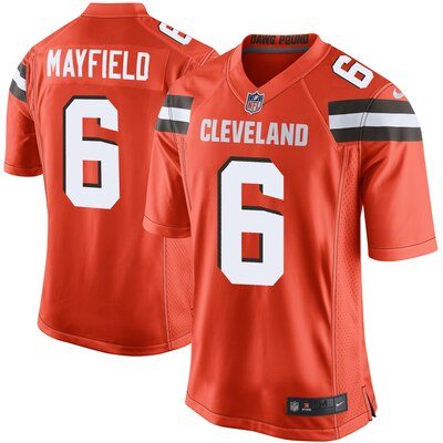 Baker Mayfield Cleveland Browns Nike Game Jersey – Orange