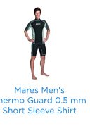 Mares Men's Thermo Guard 0.5 mm Short Sleeve Shirt