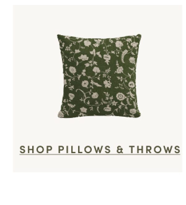 Shop Pillows and Throws