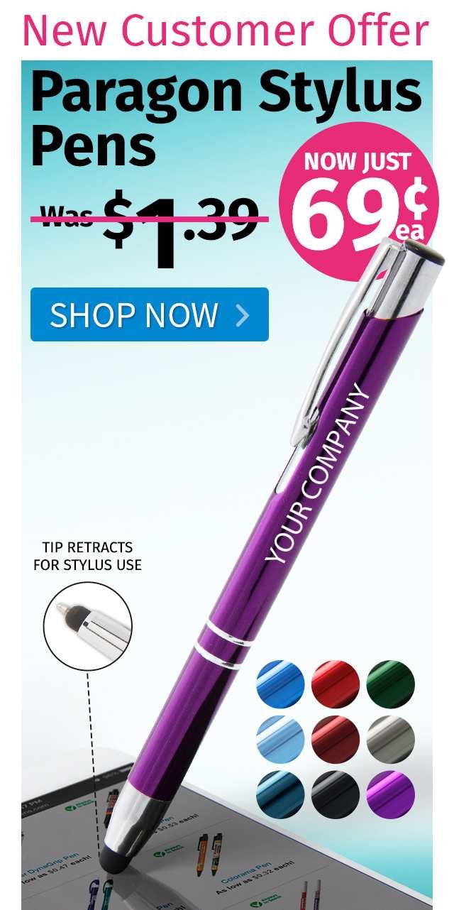 Paragon Stylus Pens for only 69¢ each!