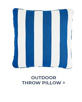 Outdoor Throw Pillow