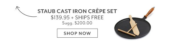 Staub Cast Iron Crêpe Set