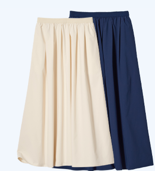 PDP9 - WOMEN VOLUME LONG SKIRT