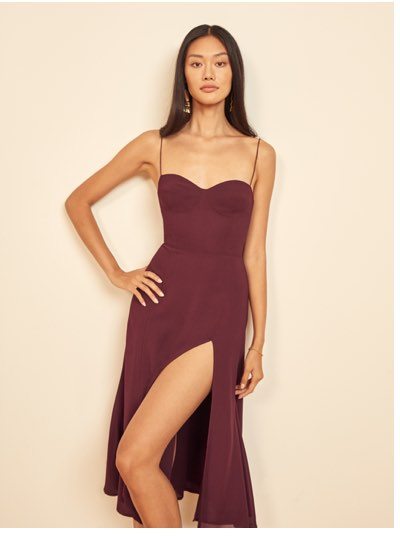 Juliette Dress in Plum