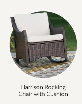 Harrison Rocking Chair with Cushion