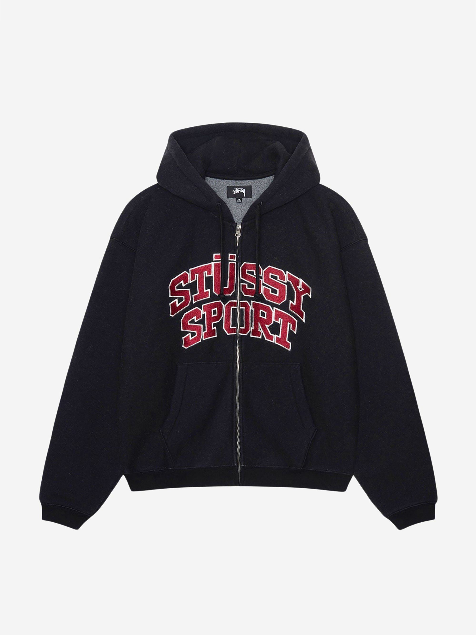 Image of Stussy Sportswear Hood - Black