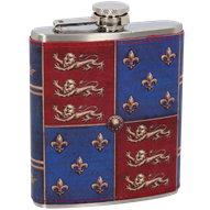 Medieval Shield Hip Flask