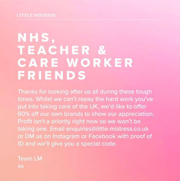 NHS Staff Discount