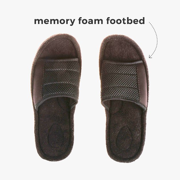 memory foam footbed