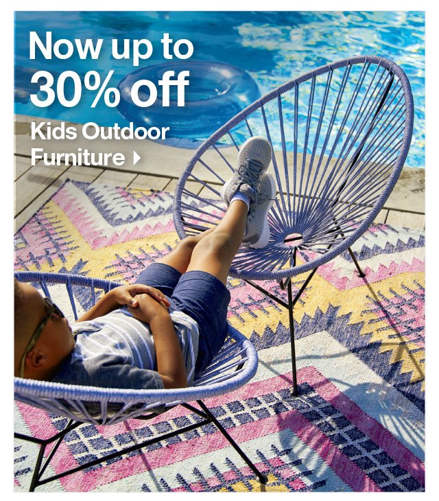 20% off Outdoor Furniture >