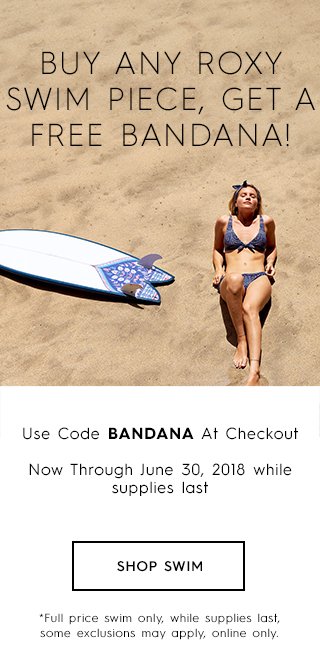 Quaternary - Free Bandana With Swim Purchase