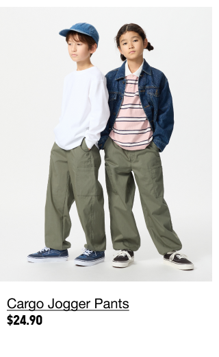 PDP11 - KIDS CARGO JOGGER PANTS