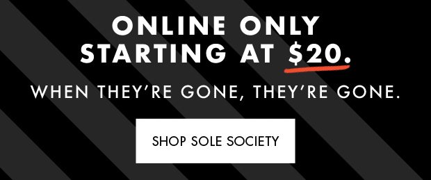 SHOP SOLE SOCIETY