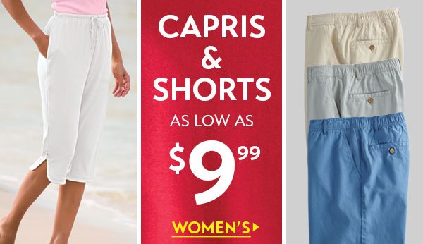 Shop Women's Capris & Shorts