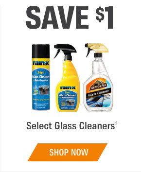 Save $1 Select Glass Cleaners - SHOP NOW