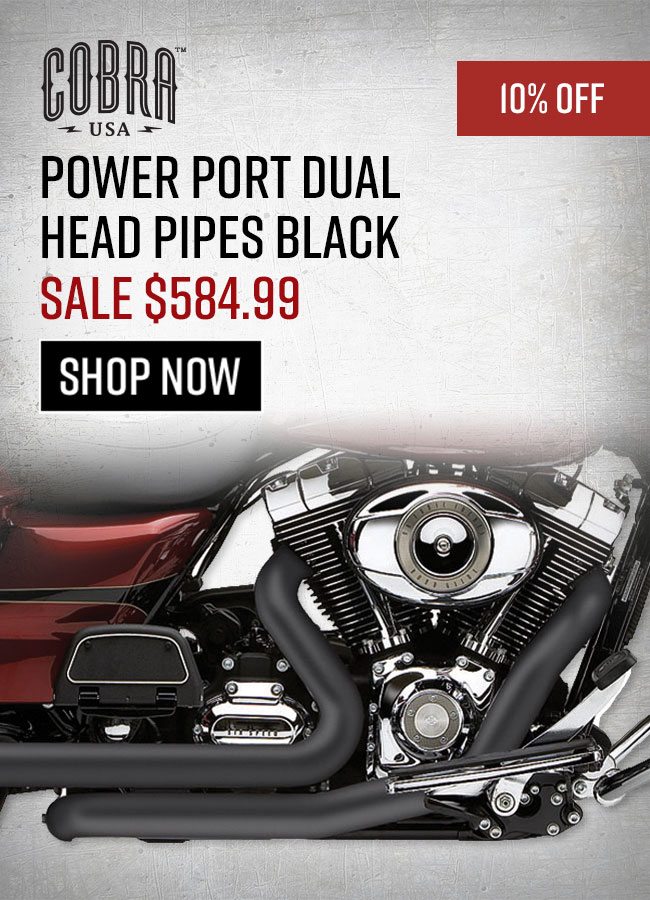 CobraPowerPortDualHeadPipe