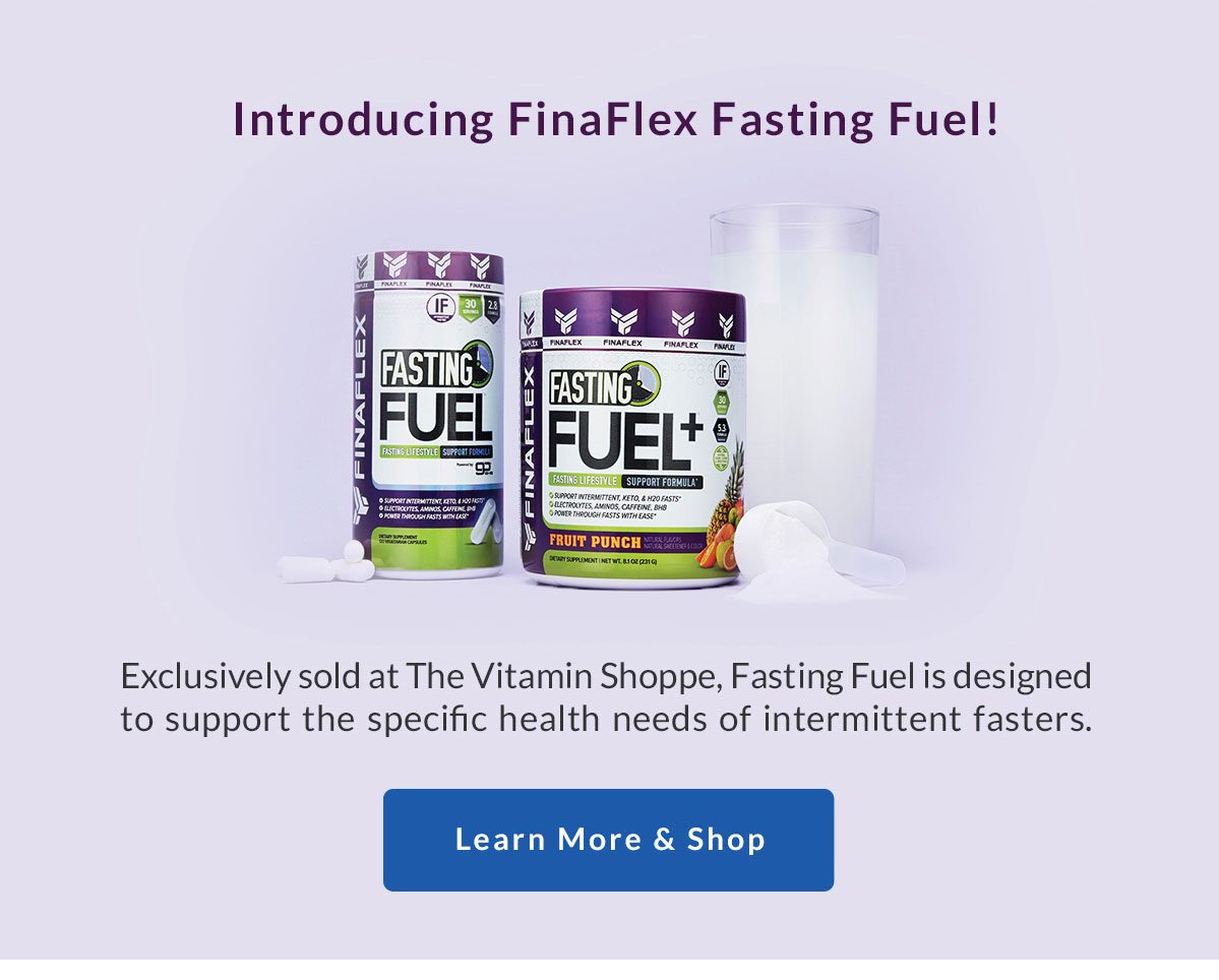 Introducing FinaFlex Fasting Fuel! | Learn More & Shop