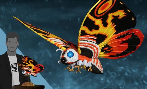 Mothra (1992) Collectible Figure by X-Plus