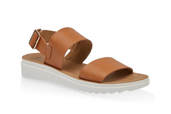 Two Band Back Strap Sandals