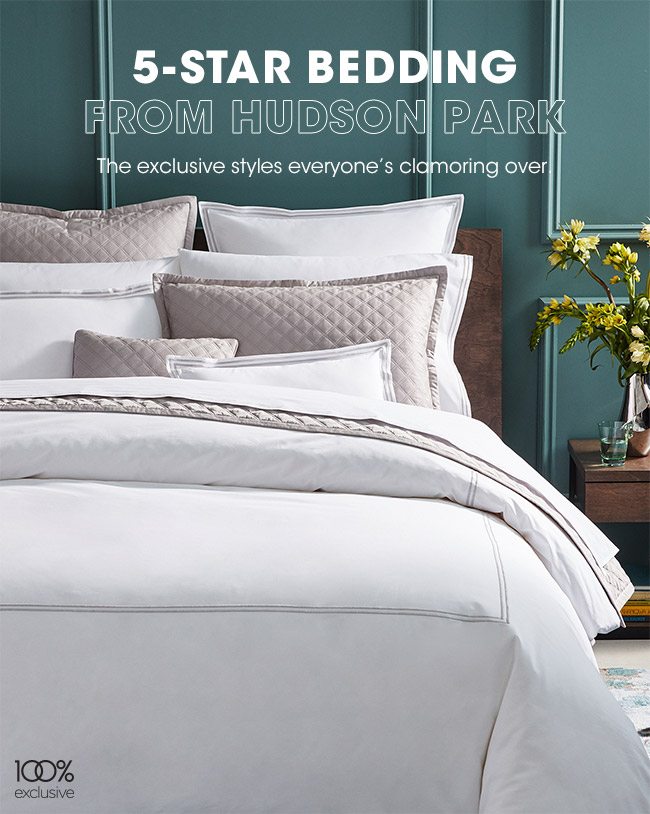 5-star bedding from Hudson Park