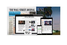 12-Week Wall Street Journal Subscription for $12