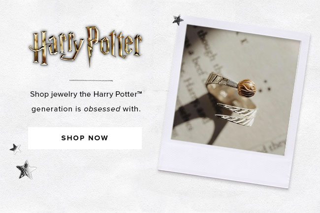 Shop jewelry the Harry Potter generation is obsessed with. 