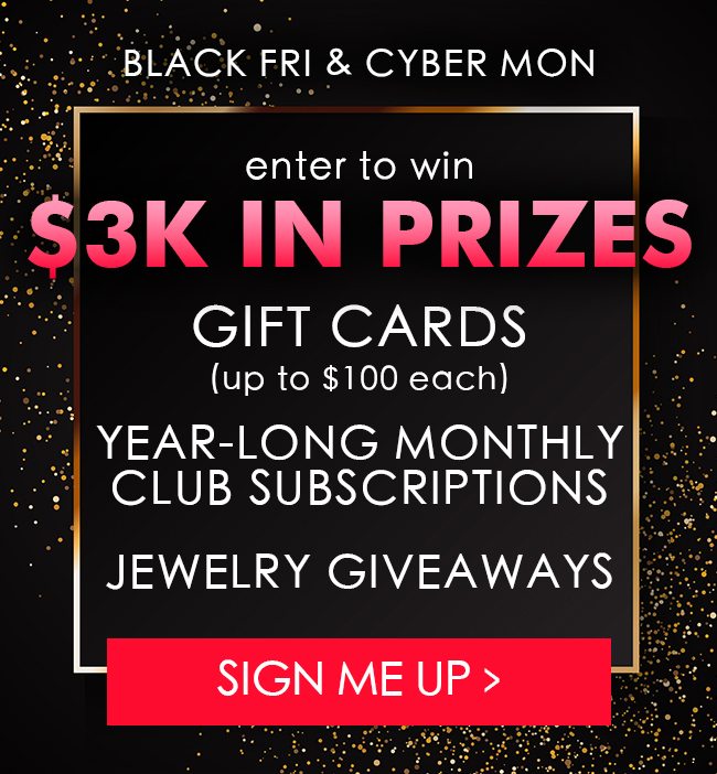 Join Our HUGE Holiday Giveaway Extravaganza! Click to Sign up now >