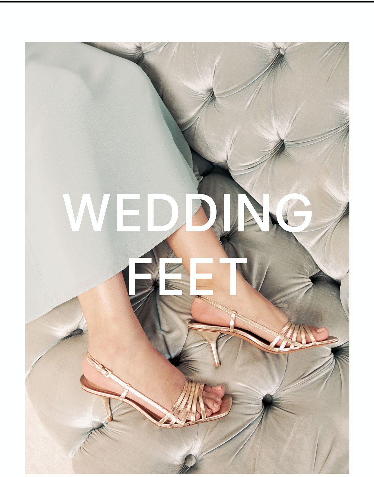 Wedding feet