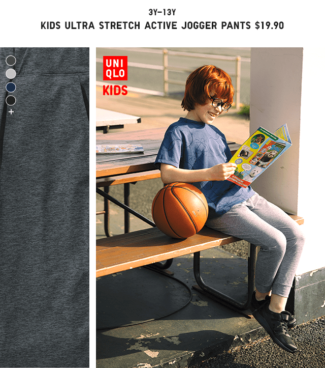 PDP6 - KIDS ULTRA STRETCH ACTIVE JOGGER PANTS