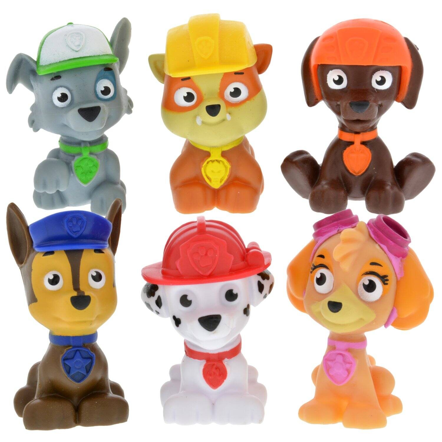 Nickelodeon Paw Patrol Plastic Figurines, 3 in.