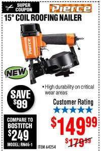 View 15?? Coil Roofing Nailer