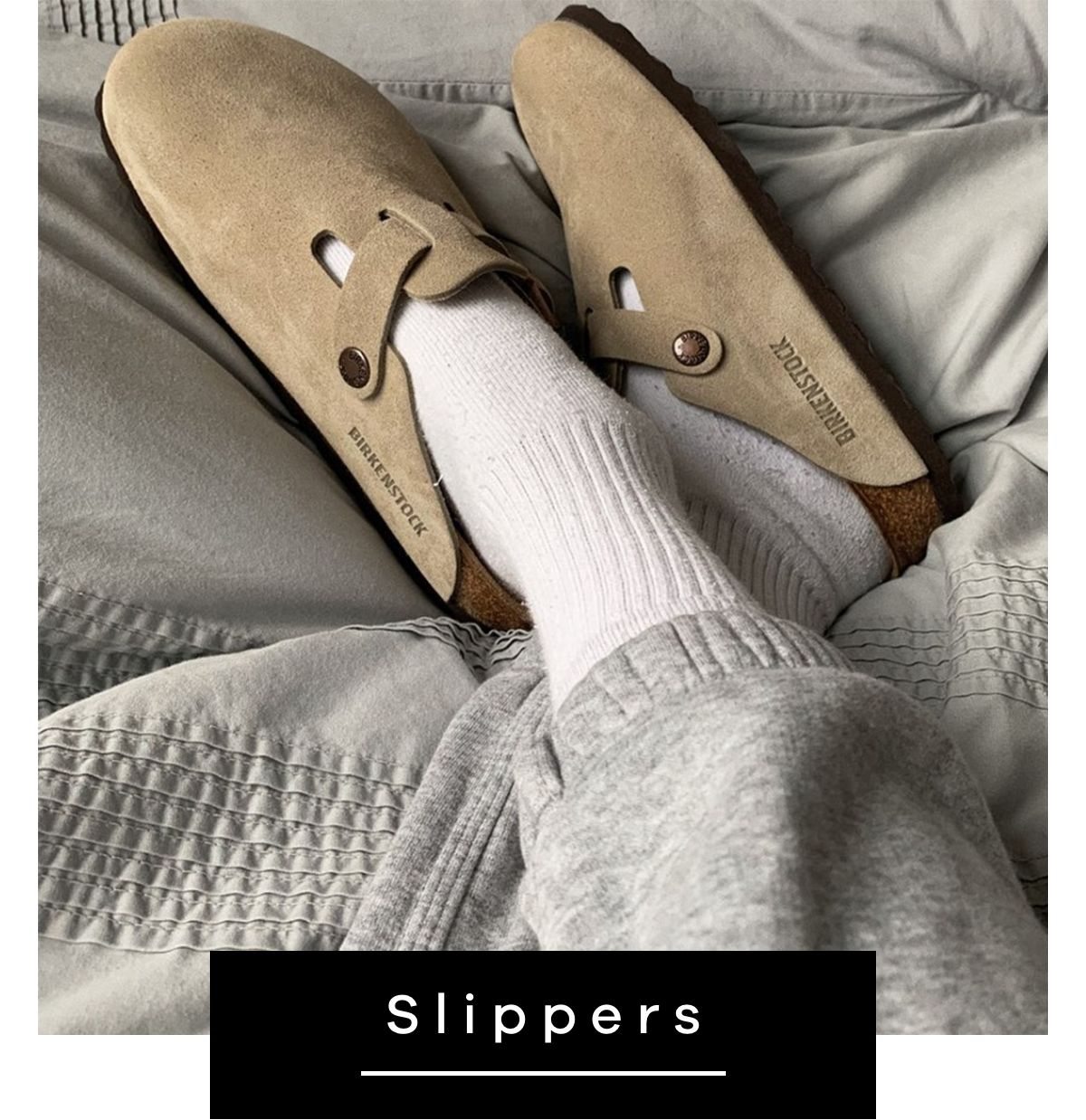 Shop All Slippers Beige Slippers