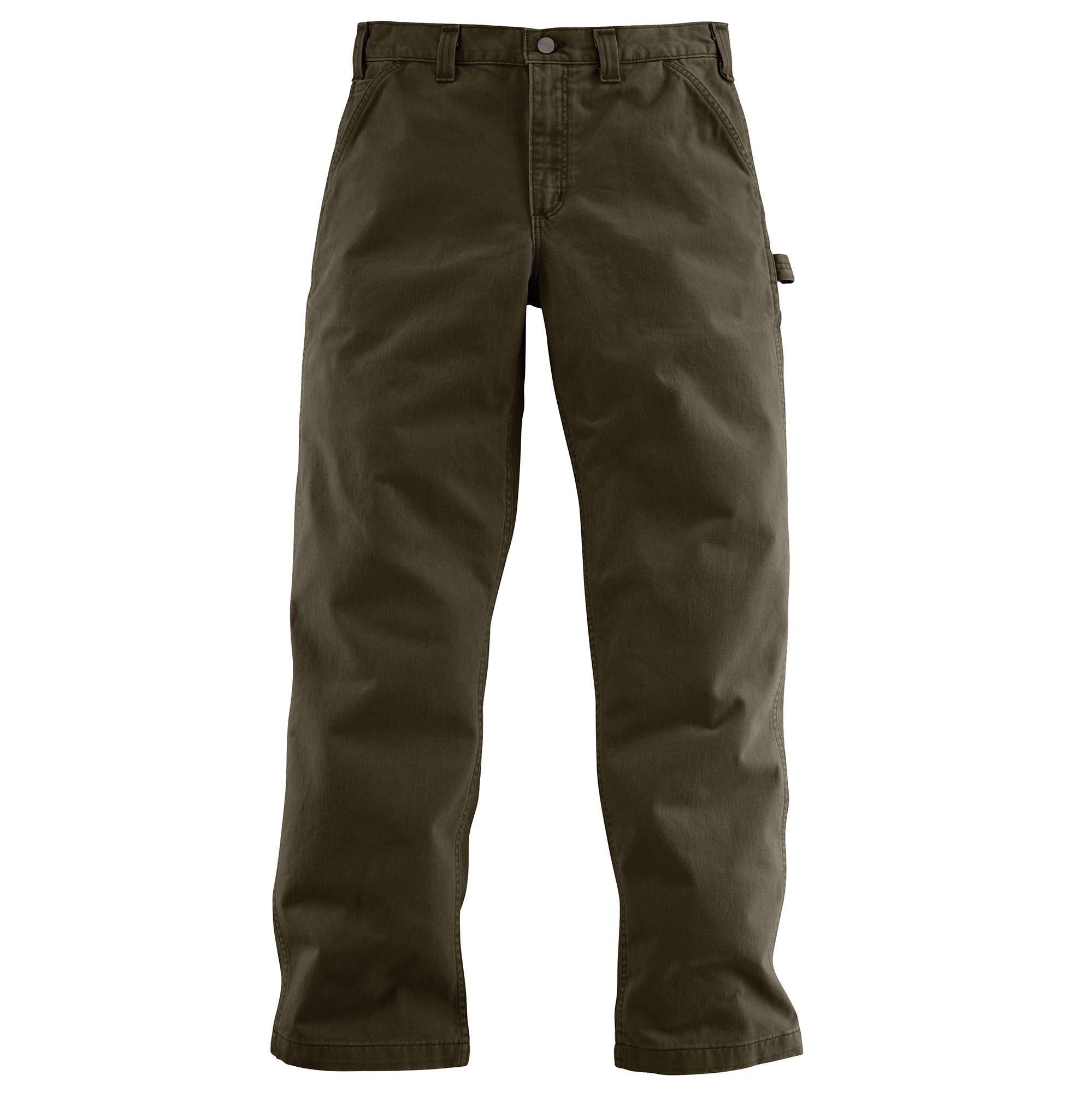 MEN'S WASHED TWILL RELAXED FIT WORK PANT