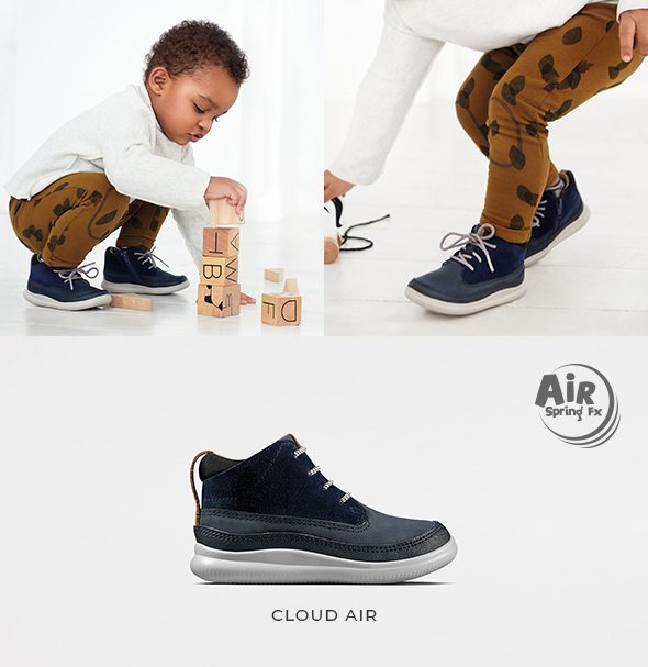 clarks cloud air kid