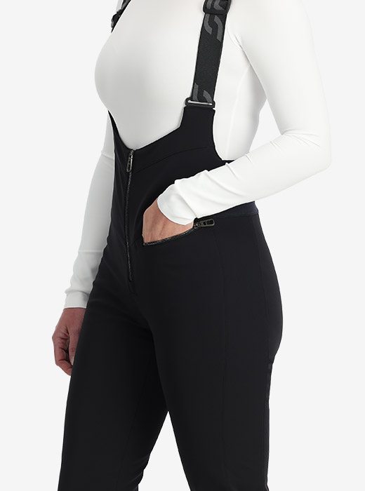 STRUTT BIB SOFTSHELL PANTS Black