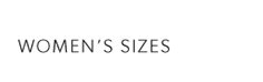 Women's Sizes