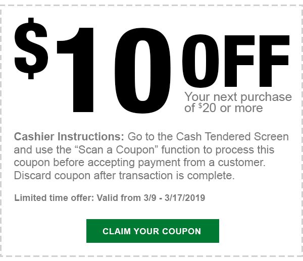 In Store Coupon Want 10 Off Your Purchase O Rewards Email Archive